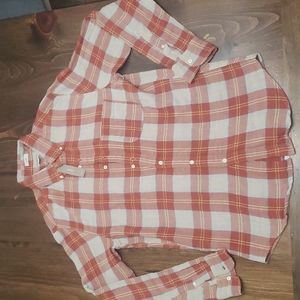 J. Crew Brown Plaid Size Medium Slim Fit